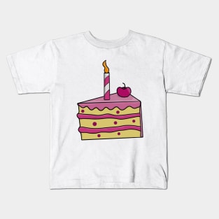 A slice of cake Kids T-Shirt